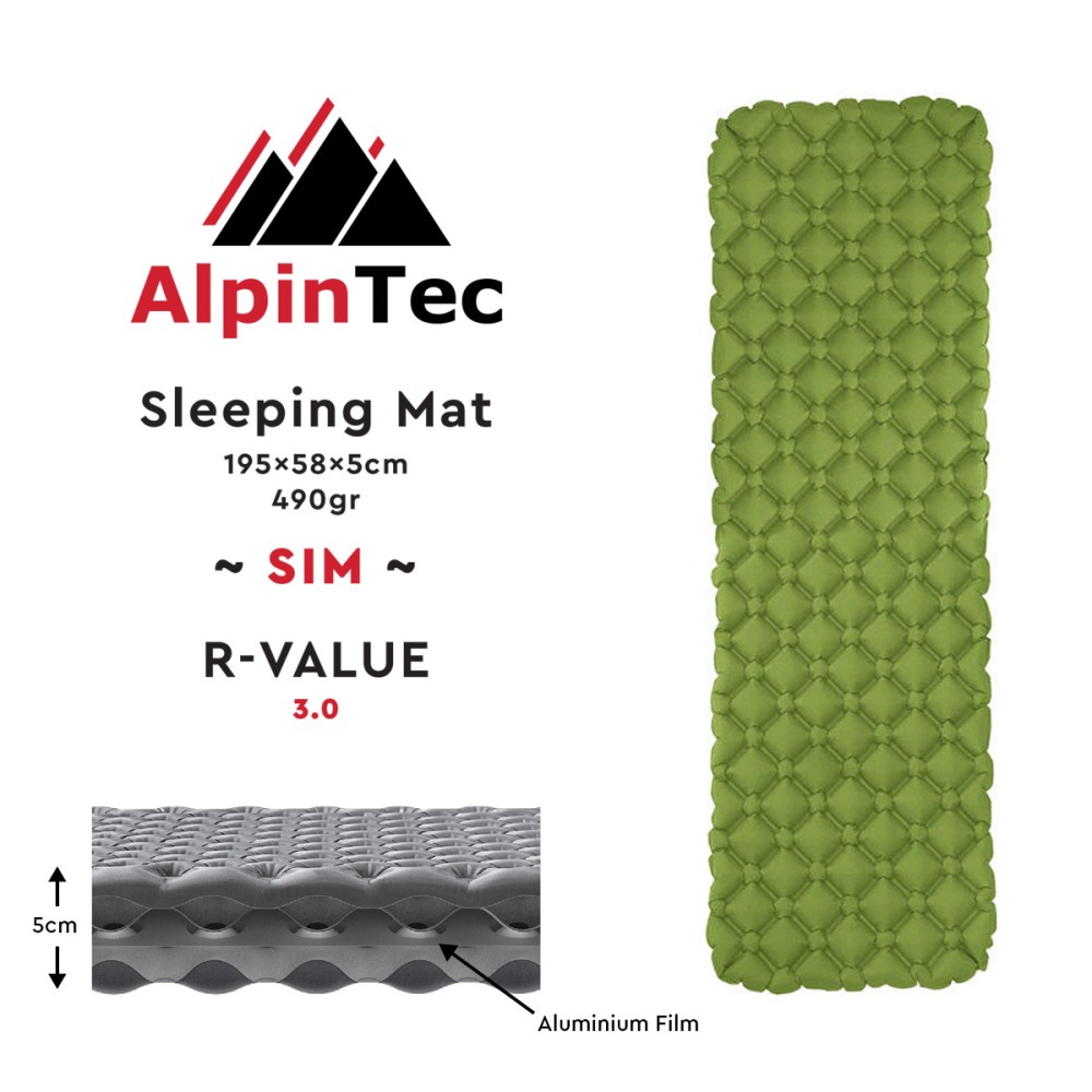 Υπόστρωμα AlpinTec SIM // Dark Green