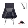 Καρέκλα παραλίας ALPINTEC Relax - μαύρο