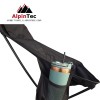 Καρέκλα παραλίας ALPINTEC Relax - μαύρο