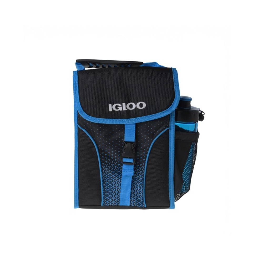 ΤΣΑΝΤΑ-ΨΥΓΕΙΟ IGLOO με παγούρι Lunch Bag // Μπλε