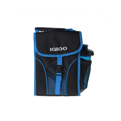 ΤΣΑΝΤΑ-ΨΥΓΕΙΟ IGLOO με παγούρι Lunch Bag // Μπλε