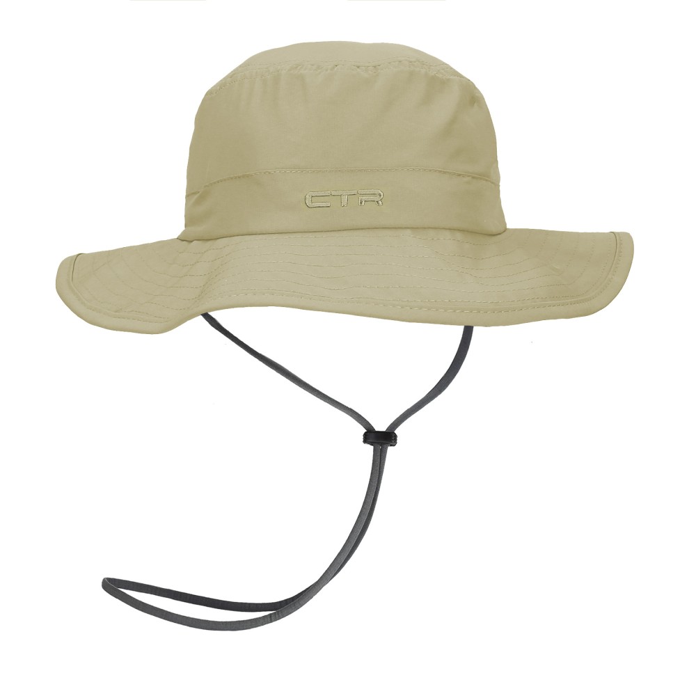 Καπέλο πλατύγυρο με αντιηλιακή προστασία CTR Summit Pack-It Hat Χακί