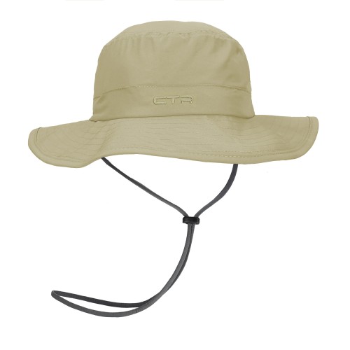 Καπέλο πλατύγυρο με αντιηλιακή προστασία CTR Summit Pack-It Hat Χακί