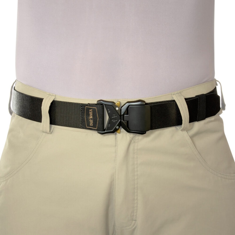Tatonka StretchBelt 38mm Black Ζώνη 