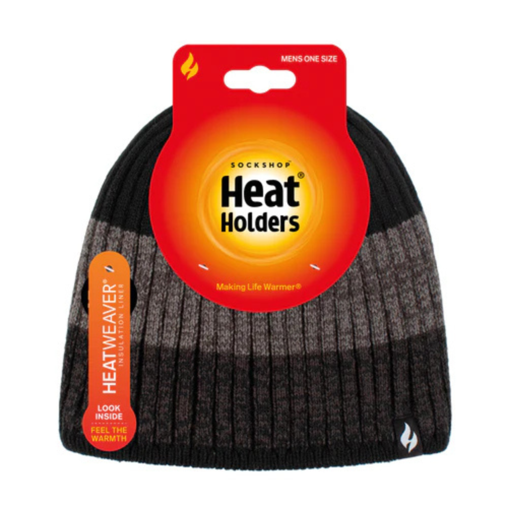 Σκούφος HEAT HOLDERS Mens Linden Beanie Hat - Black