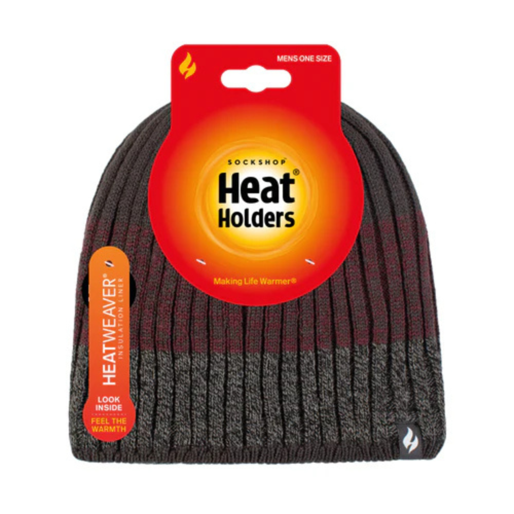 Σκούφος HEAT HOLDERS Mens Linden Beanie Hat - Charcoal