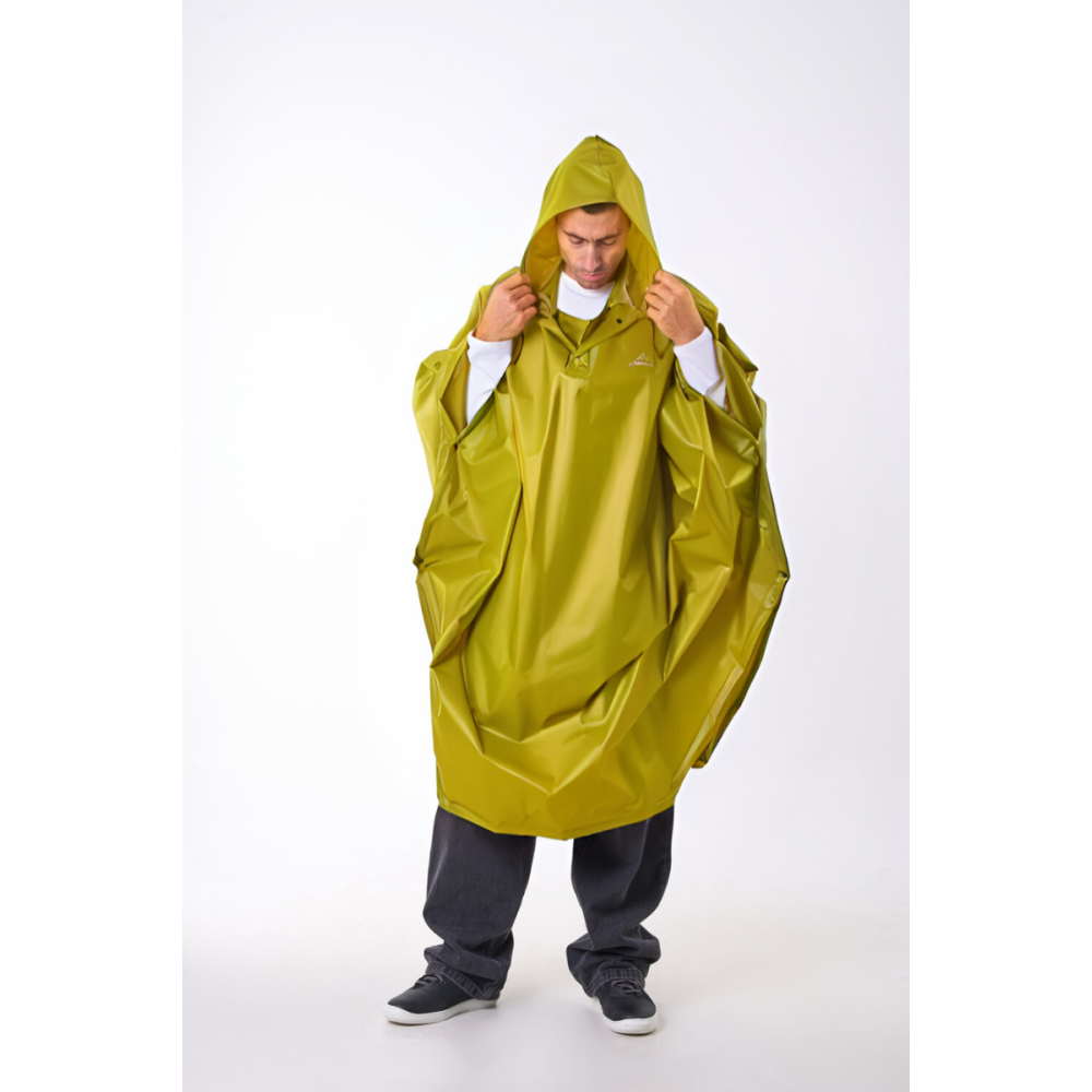 Αδιάβροχο πόντσο ανδρικό ANORAK Jumper - Κίτρινο