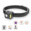 Φακος κεφαλης ALPIN Ελαφρύς Sensor 350lm,Κοκκινο+UV Cob