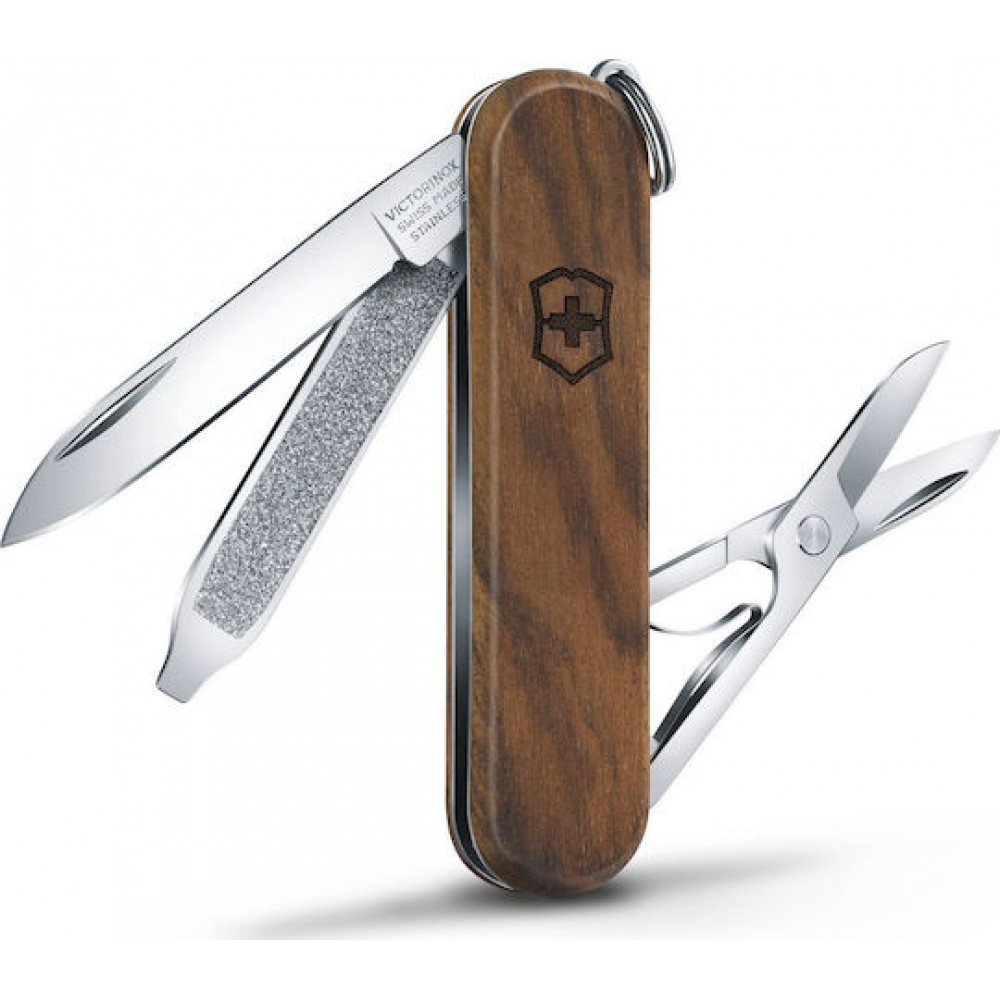 Victorinox Classic SD Wood 0.6221.63B Ελβετικός Πολυσουγιάς