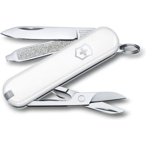 Ελβετικός Σουγιάς VICTORINOX Classic SD Άσπρο 58mm 0.6223.7