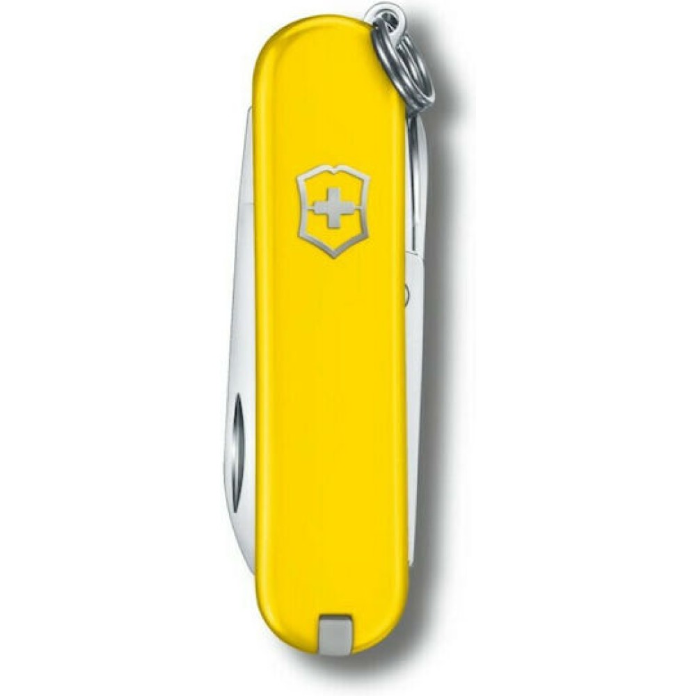 Ελβετικός Σουγιάς VICTORINOX Classic SD Κίτρινο 58mm 0.6223.8