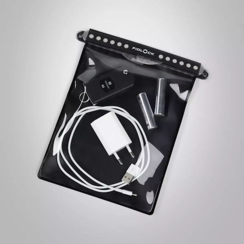 FidLock HERMETIC MAXI Στεγανή Θήκη 15X19 CM // Μαύρο