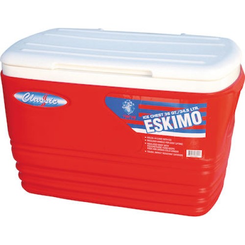 Ψυγείο Pinnacle Eskimo 34.5lt // Κόκκινο