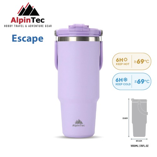 Θερμός ALPINTEC Escape 1050ml - Μωβ