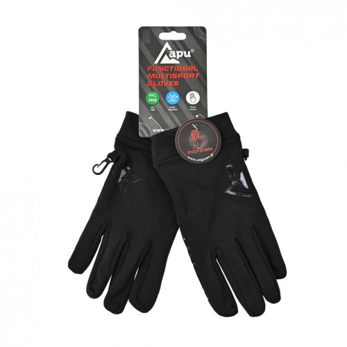 Γάντια APU Inner Sticky με σχέδιο - Printed Black