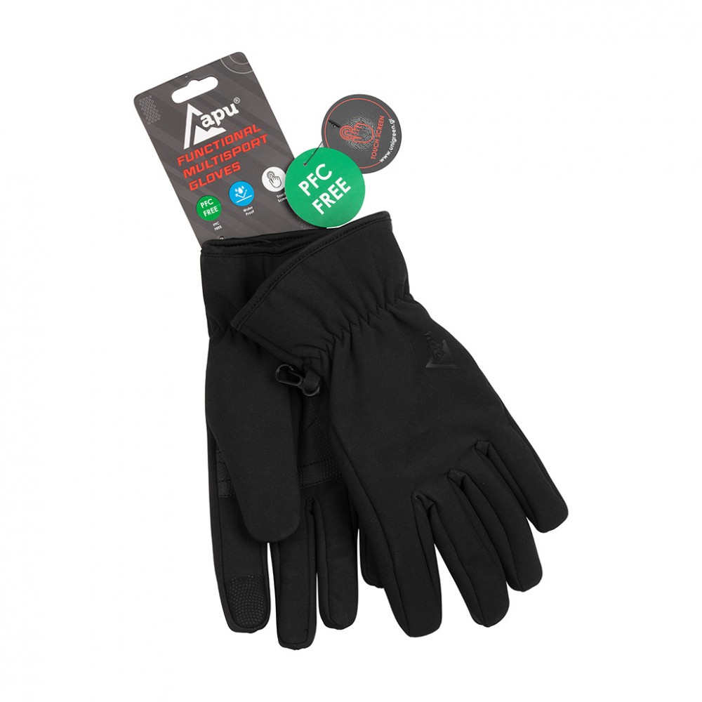 Γάντια APU Rainforce Waterproof - Black
