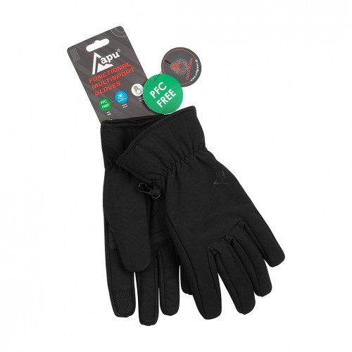 Γάντια APU Rainforce Waterproof - Black