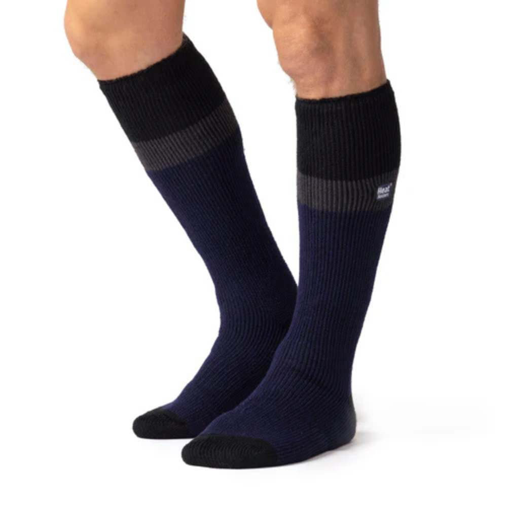 Ανδρικές κάλτσες HEAT HOLDERS Original Extra Long Ski & Snow Sports Socks - Navy