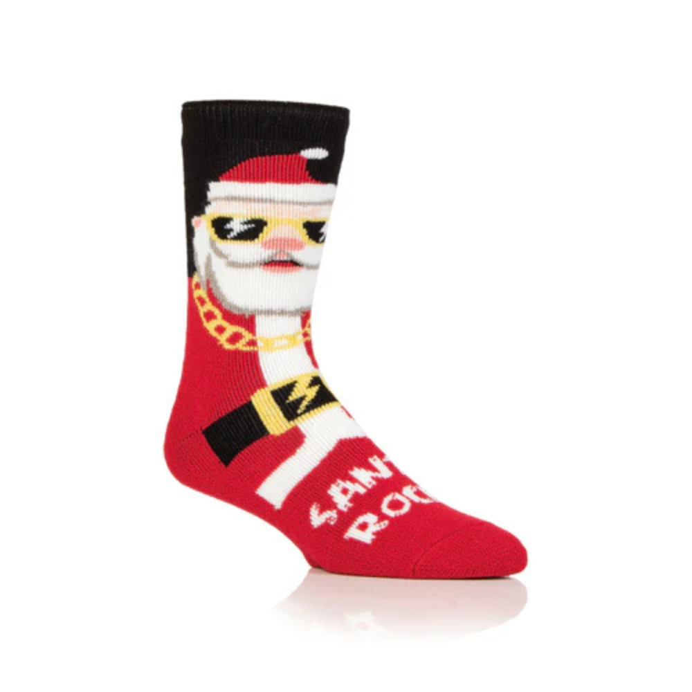 Χριστογεννιάτικες Kάλτσες HEAT HOLDERS Christmas Socks - Cool Santa
