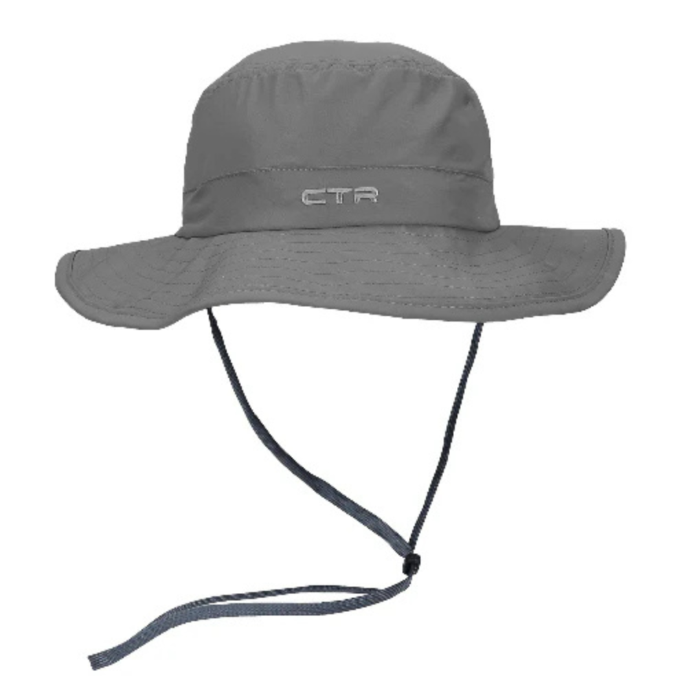 Καπέλο πλατύγυρο με αντιηλιακή προστασία CTR Summit Pack-It Hat Γκρι