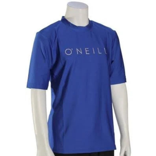 O'NEILL Youth rashguard O'Neill Basic Skins S/S Sun Shirt // Pacific