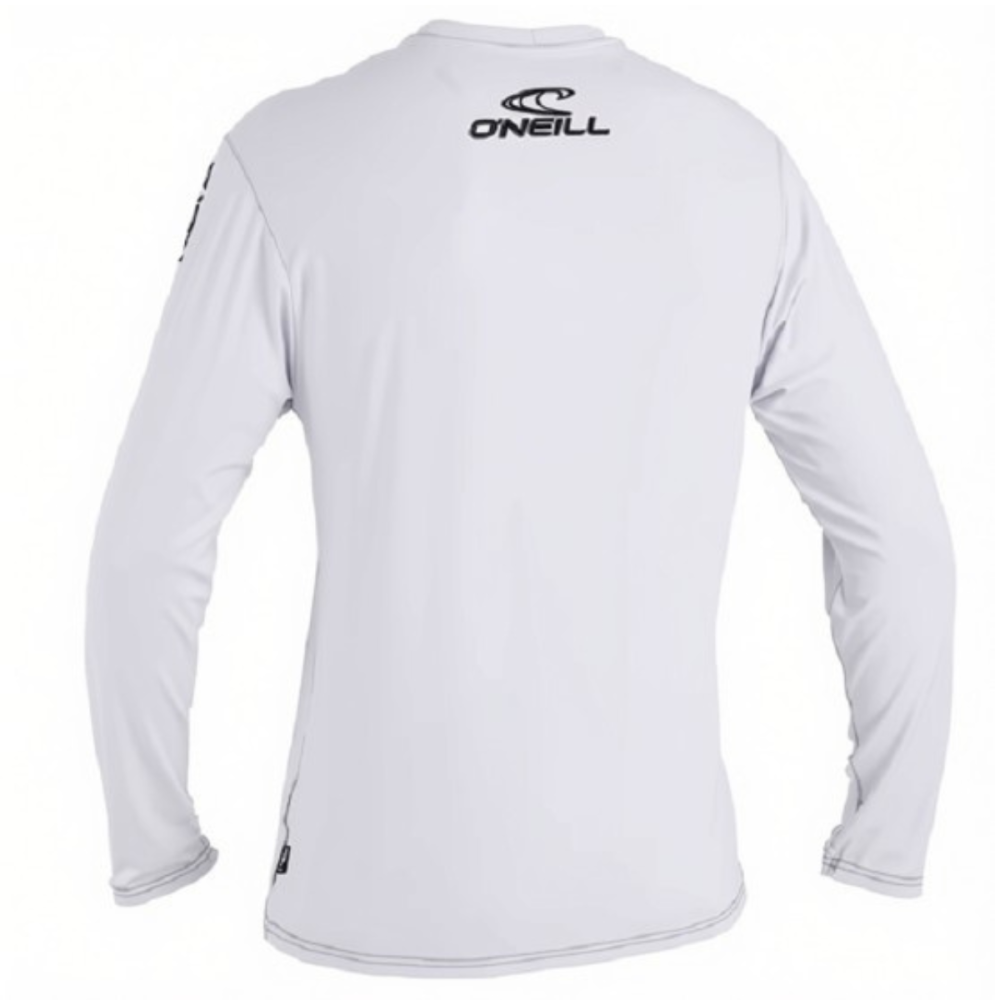 O'NEILL Mens rashguard Basic Skins Μακρυμάνικο // Λευκό