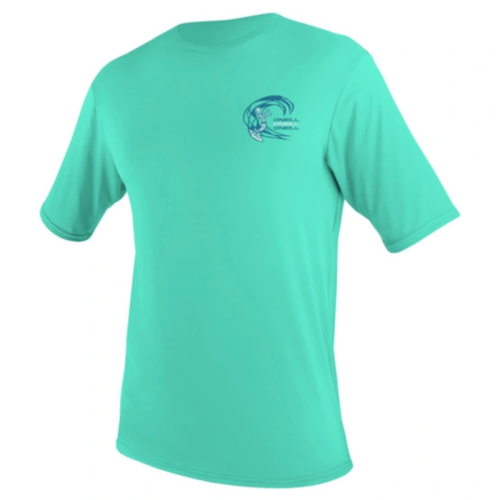 O'NEILL Kids rashguard O'Neill Basic Skins S/S Sun Shirt // Light Aqua