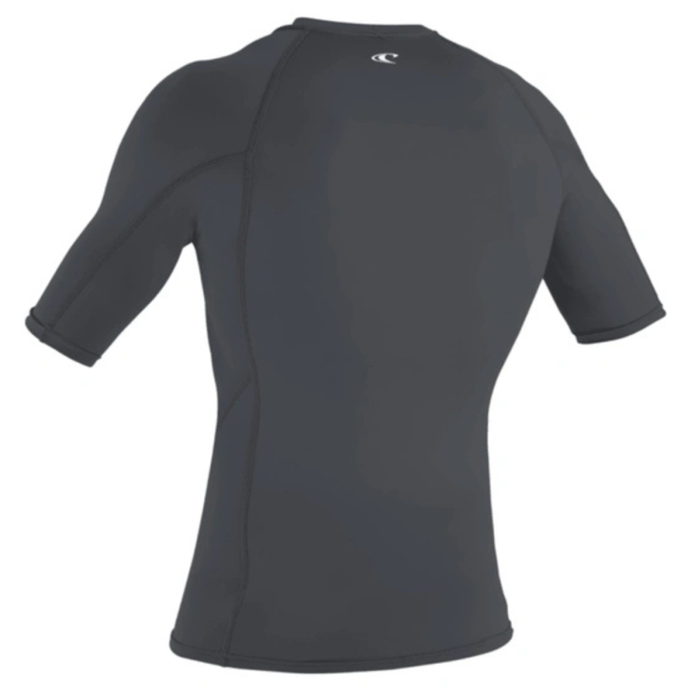 O'NEILL Mens rashguard Basic Skins S/S // Graphite